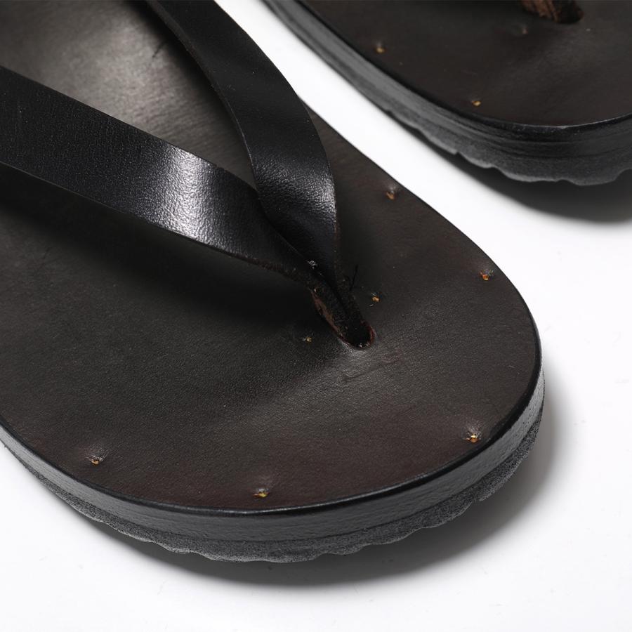 JUTTA NEUMANN ユッタニューマン トングサンダル JAMES ジェームス メンズ レザー BIRKENSTOCK SOLE フラット シューズ 靴の画像