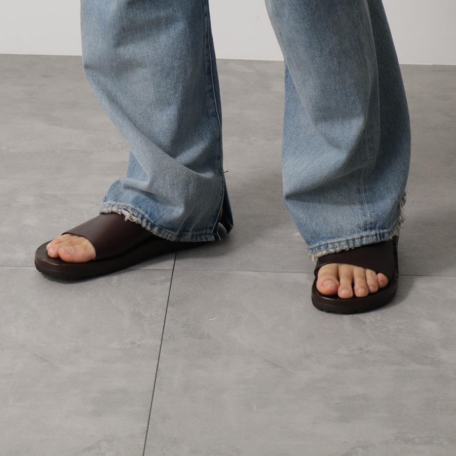JUTTA NEUMANN ユッタニューマン サンダル SIMONE シモーネ メンズ レザー スライド BIRKENSTOCK SOLE フラット シューズ 靴の画像
