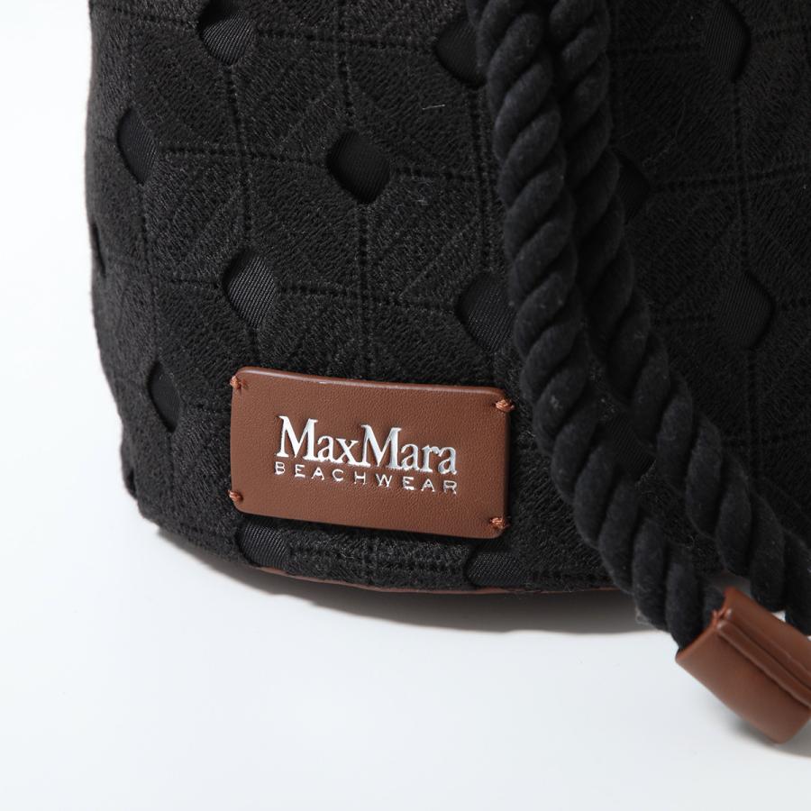 MAX MARA BEACHWEAR マックスマーラ ビーチウェア ショルダーバッグ MAROSO マローゾ レディース マクラメレース ロープ クロスボディ 鞄の画像