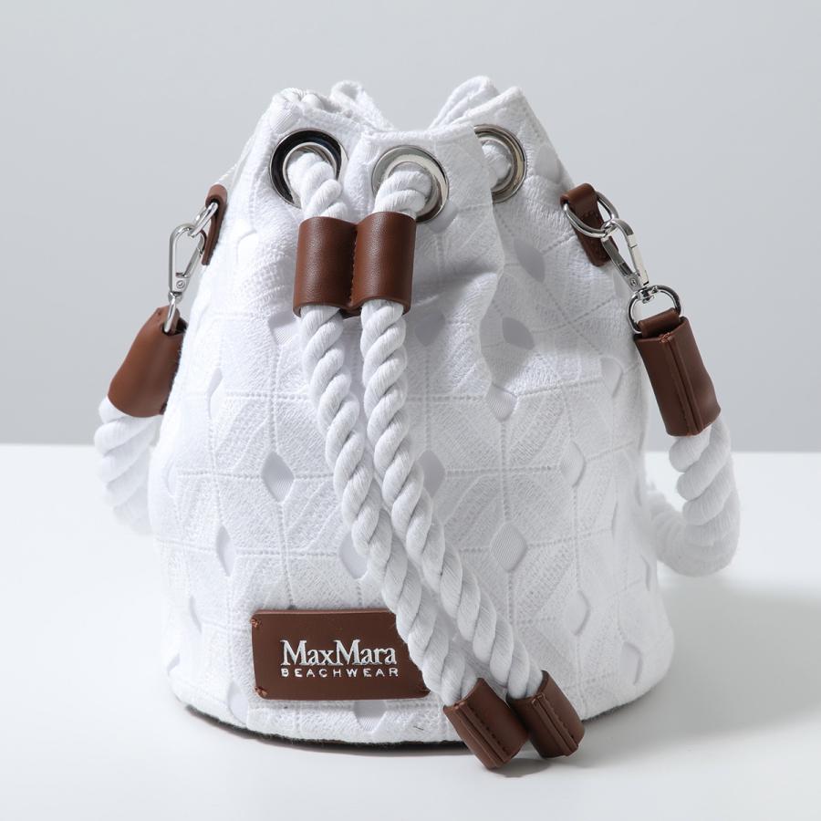 MAX MARA BEACHWEAR マックスマーラ ビーチウェア ショルダーバッグ MAROSO マローゾ レディース マクラメレース ロープ クロスボディ 鞄の画像