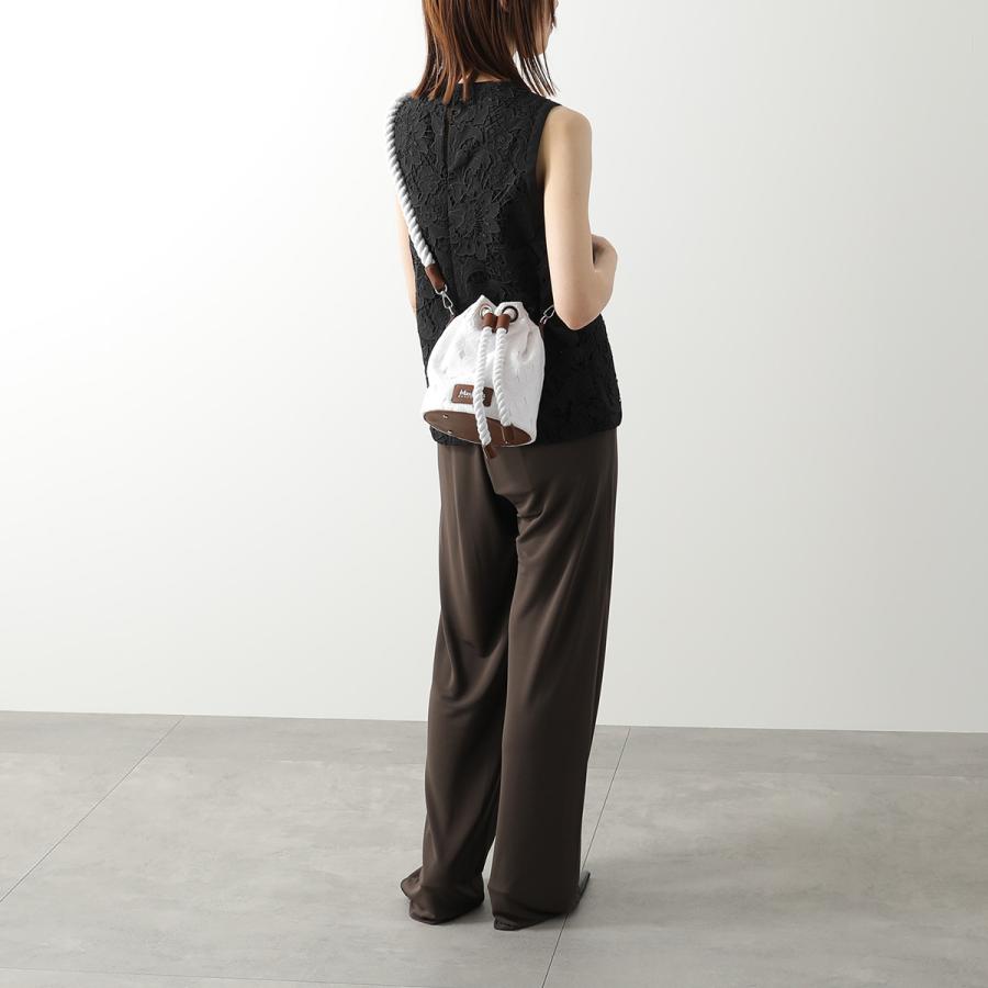 MAX MARA BEACHWEAR マックスマーラ ビーチウェア ショルダーバッグ MAROSO マローゾ レディース マクラメレース ロープ クロスボディ 鞄の画像
