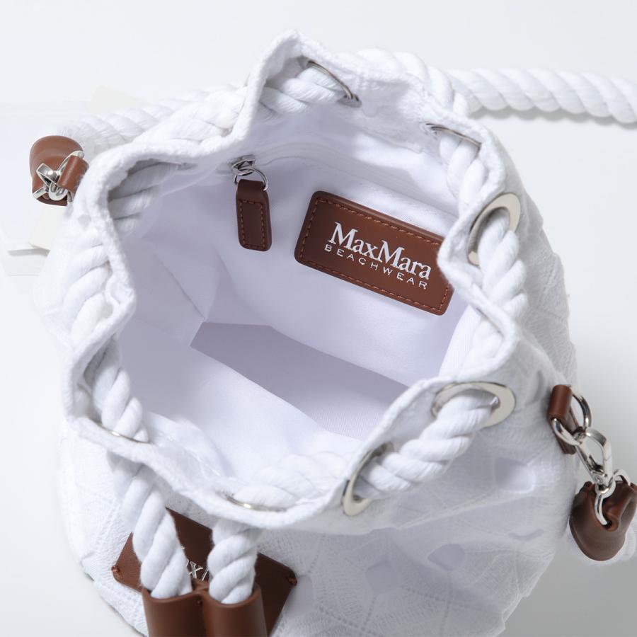 MAX MARA BEACHWEAR マックスマーラ ビーチウェア ショルダーバッグ MAROSO マローゾ レディース マクラメレース ロープ クロスボディ 鞄の画像