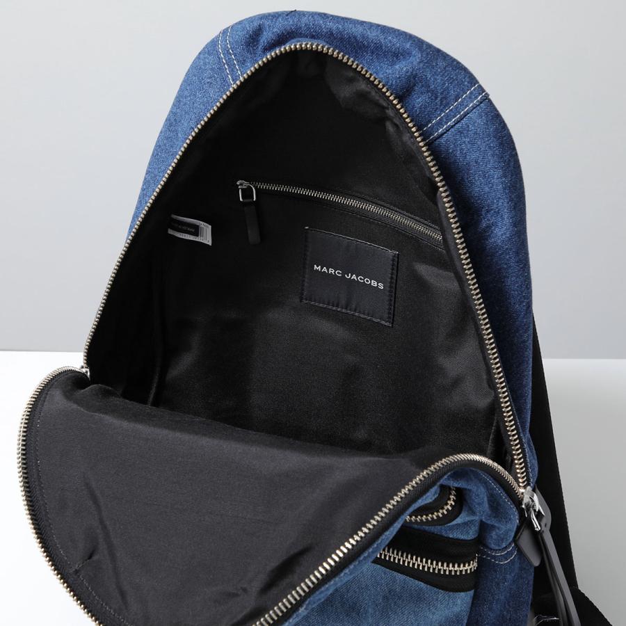 MARC JACOBS マークジェイコブス ザ カラーブロック デニム バイカー バックパック ラージ 2P5HBP003H03 レディース リュック ロゴ 鞄 404/INDIGO-MULTIの画像