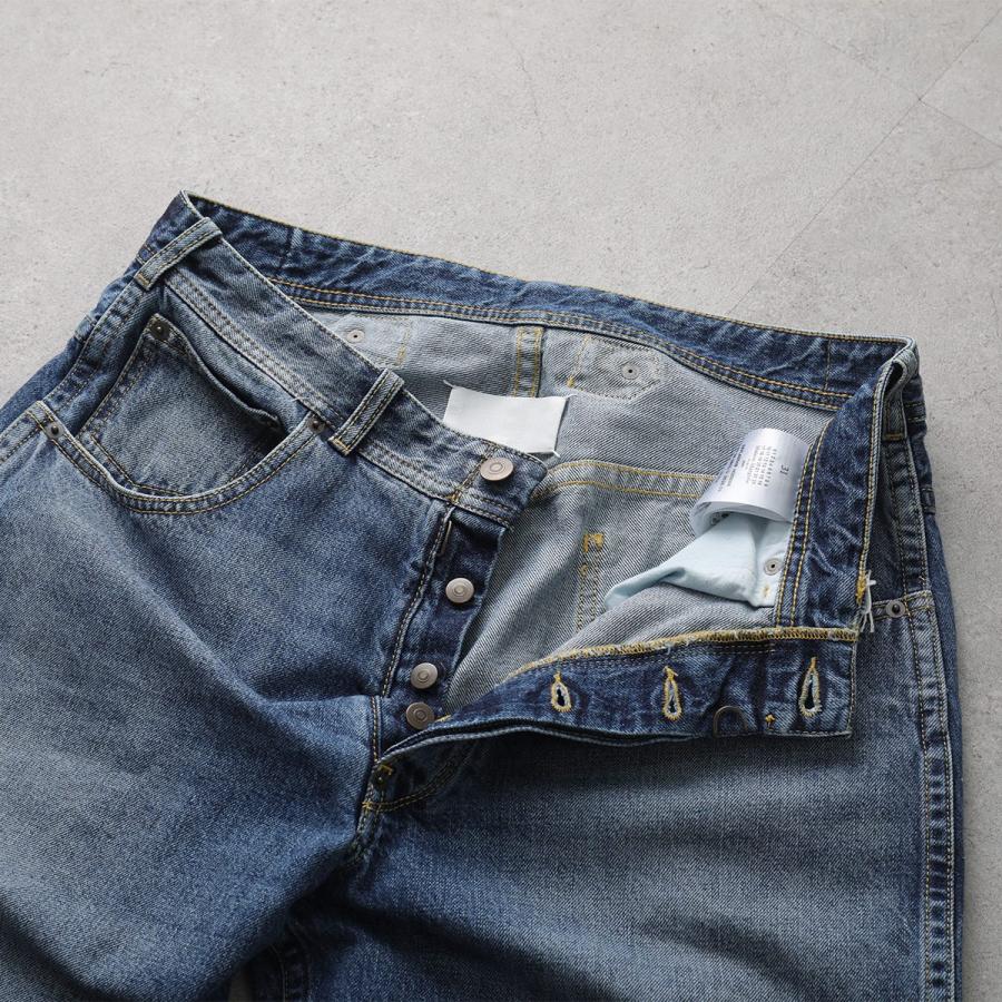 MAISON MARGIELA メゾンマルジェラ ジーンズ S67LA0048 M30066 メンズ デニムパンツ コットン Gパン ジーパン ヴィンテージ加工 5ポケット ストレートの画像