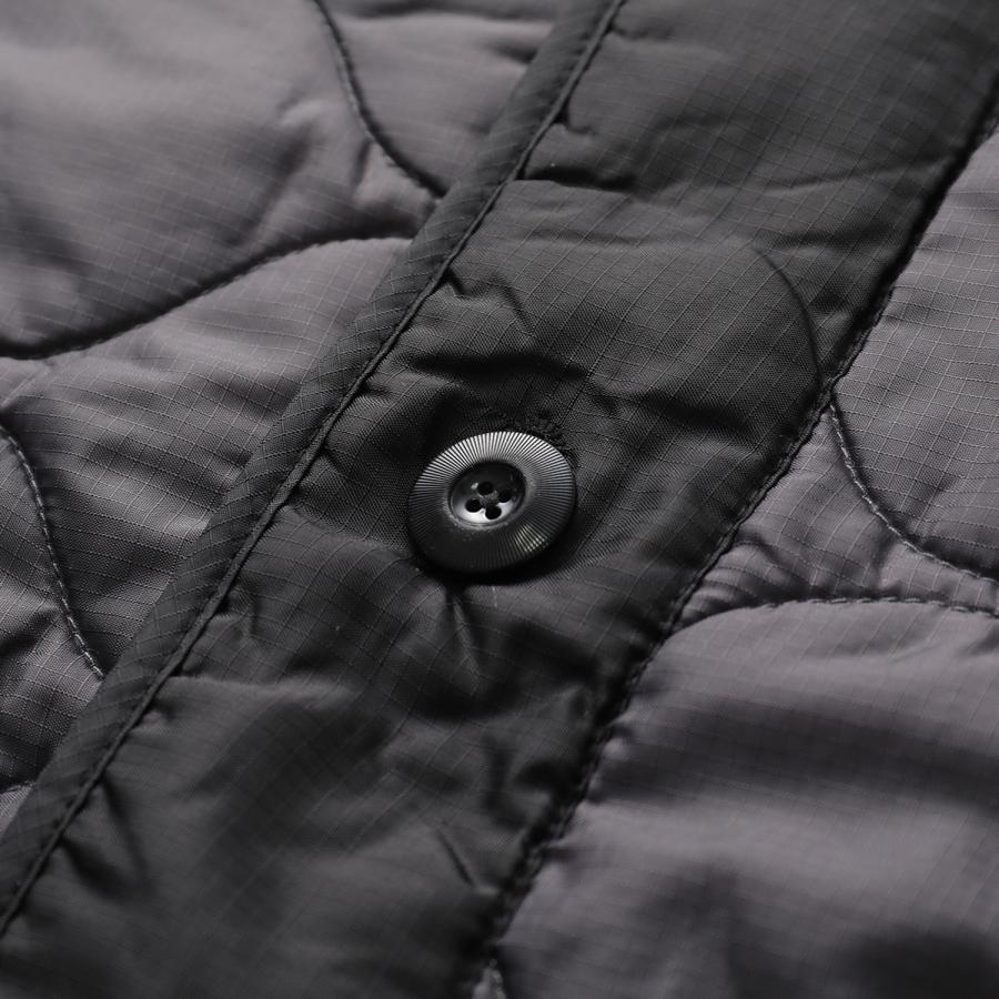 OAMC Peacemaker オーエーエムシー ピースメイカー 中綿 ジャケット Combat Liner PCM3OJ01ANY001 メンズ レディース キルティング ライナー 099/BLACKの画像