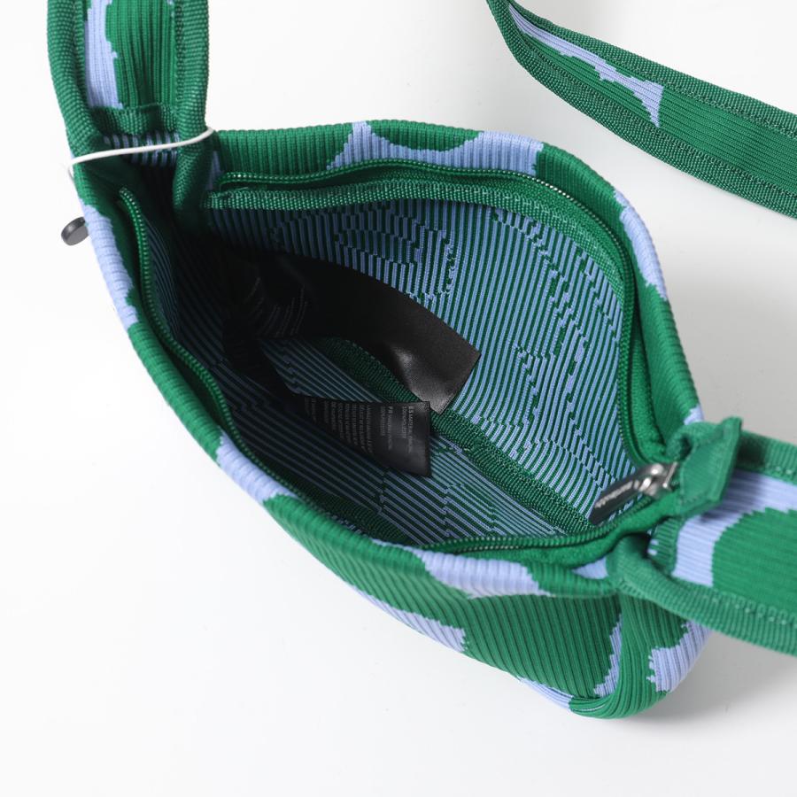 マリメッコ フラップショルダーバッグ ウニッコ 美品 marimekko（マリメッコ） ショルダーバッグ Knitted Crossbody Unikko