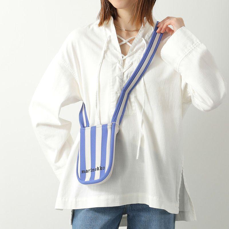専用marimekko マリメッコ ショルダーバッグ ストライプ marimekko（マリメッコ） ショルダーバッグ Knitted Phone Pocket