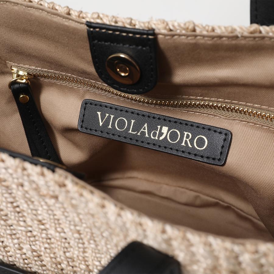 VIOLAd'ORO（ヴィオラドーロ） かごバッグ V-9054 レディース