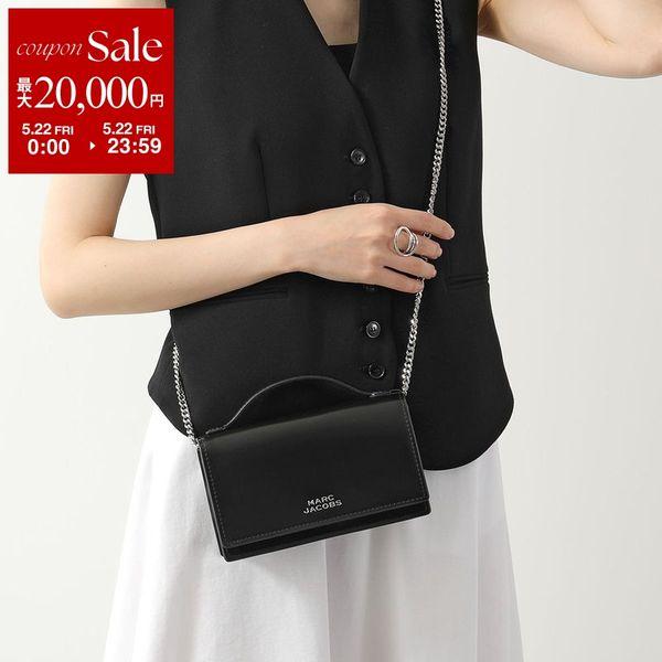 MARC JACOBS マークジェイコブス ショルダーバッグ ザ グラム ミラー ミニ バッグ 2R5SMN030S01 レディース レザー ロゴ チェーン 鞄 001/BLACKの画像