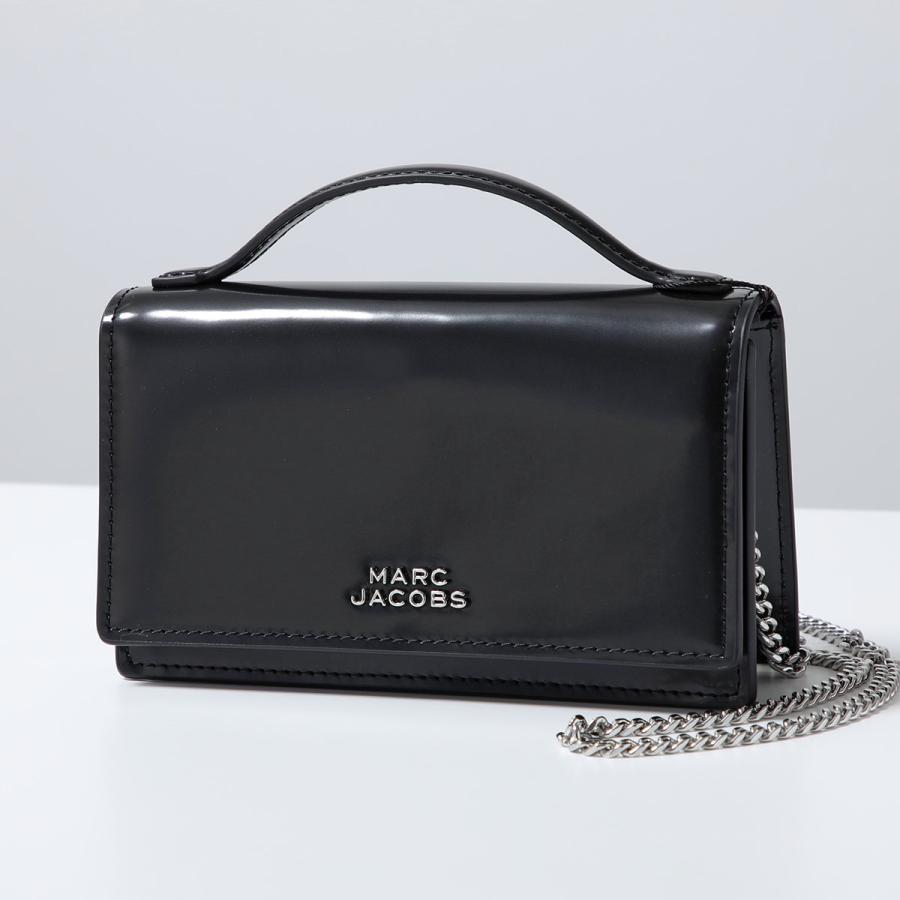 MARC JACOBS マークジェイコブス ショルダーバッグ ザ グラム ミラー ミニ バッグ 2R5SMN030S01 レディース レザー ロゴ チェーン 鞄 001/BLACKの画像