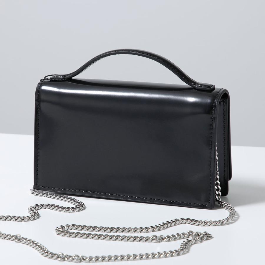 MARC JACOBS マークジェイコブス ショルダーバッグ ザ グラム ミラー ミニ バッグ 2R5SMN030S01 レディース レザー ロゴ チェーン 鞄 001/BLACKの画像