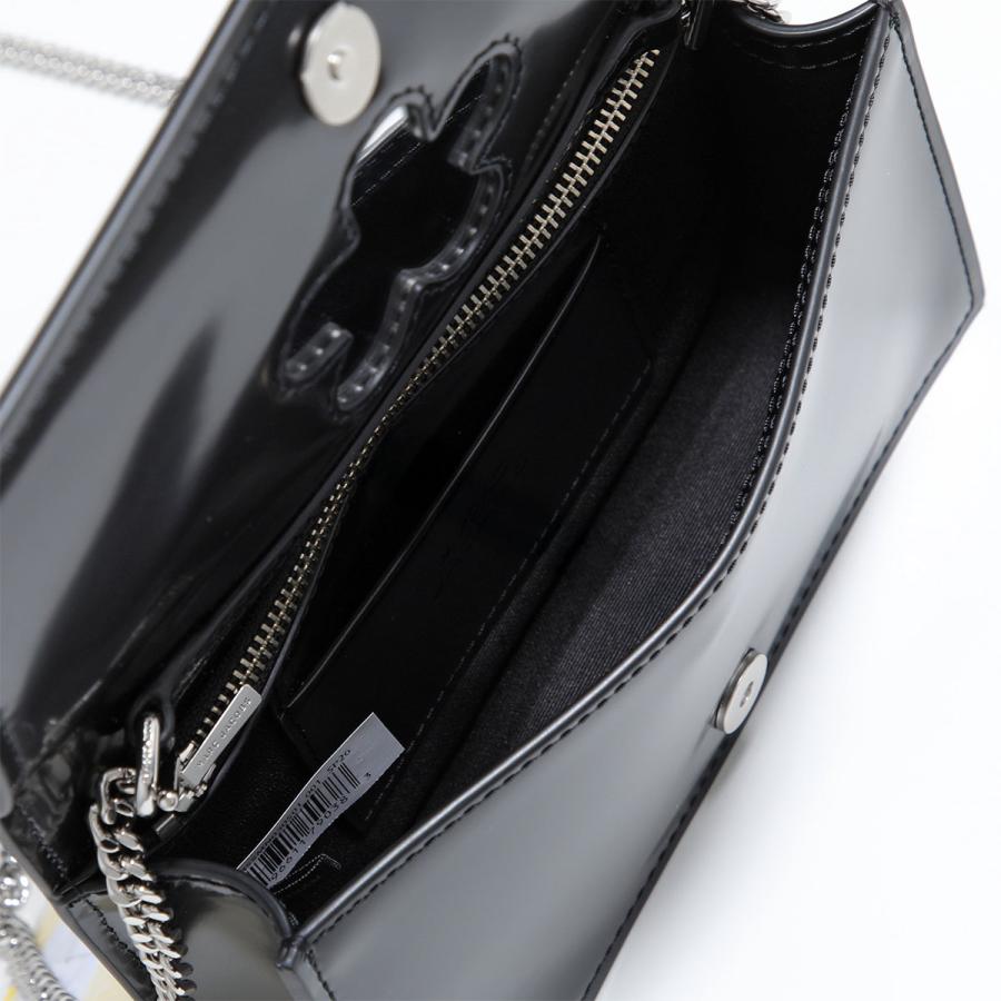 MARC JACOBS マークジェイコブス ショルダーバッグ ザ グラム ミラー ミニ バッグ 2R5SMN030S01 レディース レザー ロゴ チェーン 鞄 001/BLACKの画像