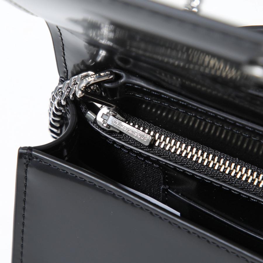 MARC JACOBS マークジェイコブス ショルダーバッグ ザ グラム ミラー ミニ バッグ 2R5SMN030S01 レディース レザー ロゴ チェーン 鞄 001/BLACKの画像