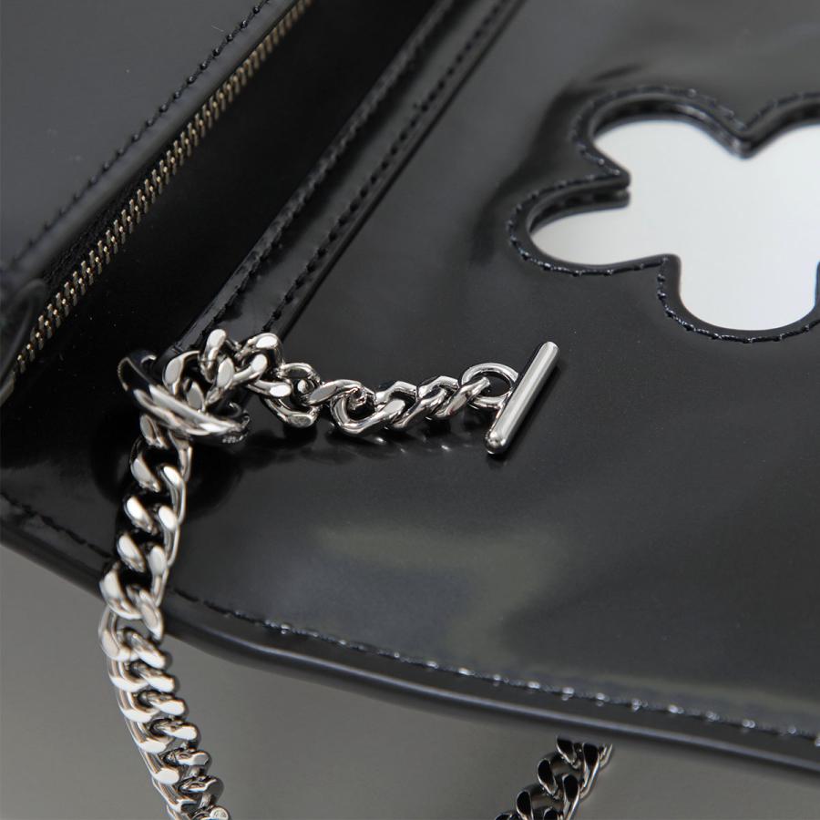 MARC JACOBS マークジェイコブス ショルダーバッグ ザ グラム ミラー ミニ バッグ 2R5SMN030S01 レディース レザー ロゴ チェーン 鞄 001/BLACKの画像