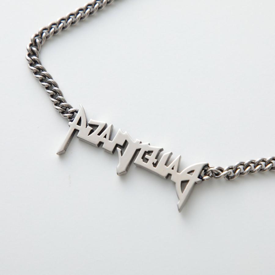 BALENCIAGA バレンシアガ ネックレス 787781 TZ99I メンズ チェーン メタルロゴ アクセサリー 真鍮 プラス 0911の画像