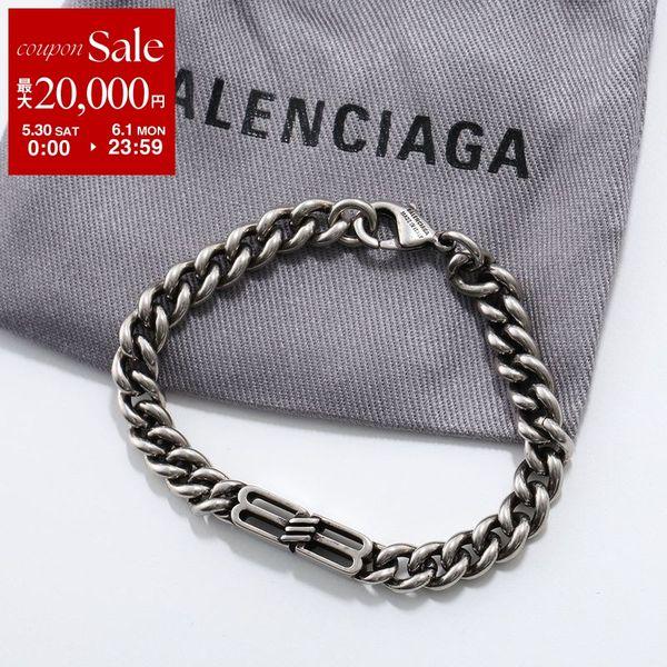 BARENCIAGA バングル BALENCIAGA（バレンシアガ） グルメットブレスレット BB Icon Thin