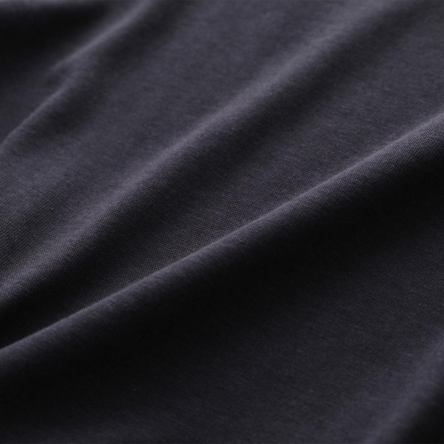 HERNO ヘルノ ワンピース AB000032D 52056 レディース 異素材ミックス ミディ ドレス ニット 半袖 クルーネック Aラインメタルロゴ 9200の画像