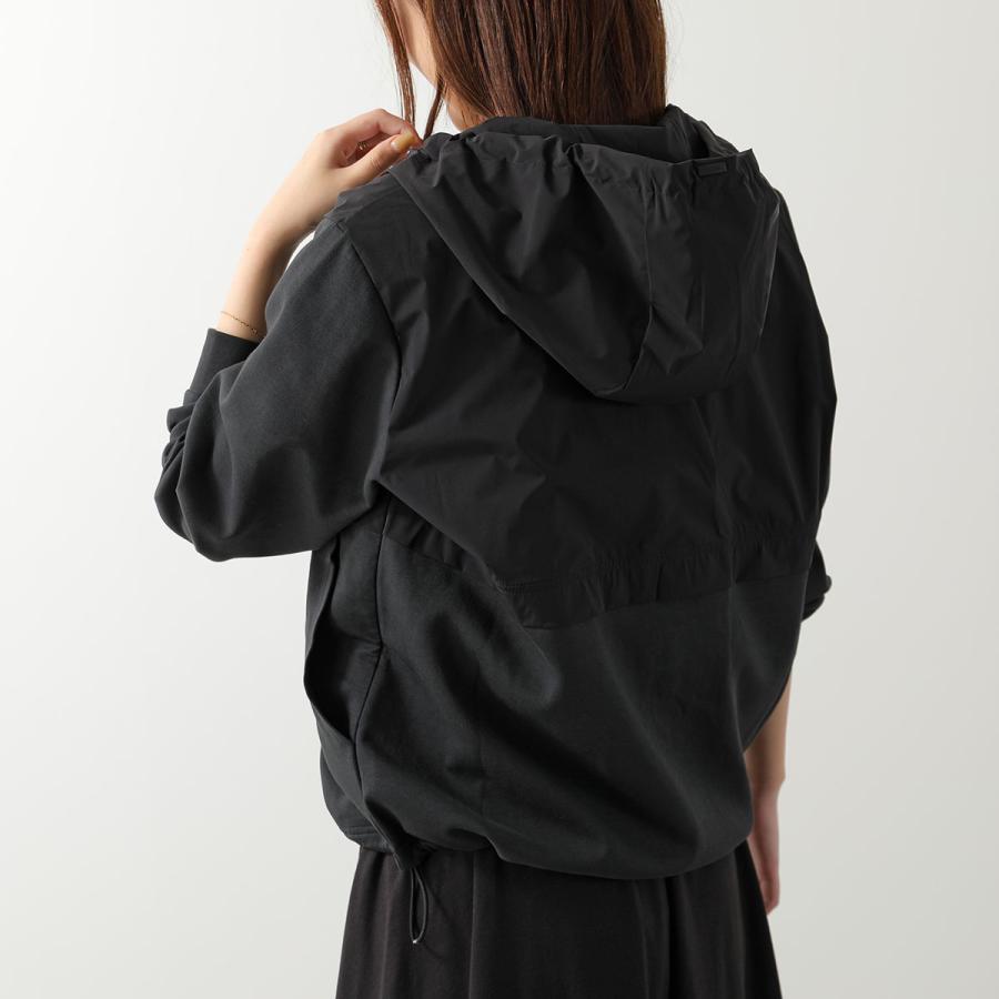 HERNO ヘルノ ジップアップパーカー JC000100D 56031 レディース ダブルフェイスインターロック＆ナイロンマエストロ パーカ JC000100D560319300の画像