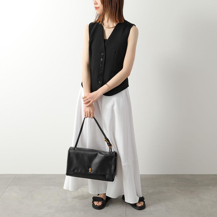 MARC JACOBS マークジェイコブス ハンドバッグ ザ レザー デュアル ショルダー ラージ 2F4HSH011H04 レディース 鞄 001/BLACKの画像