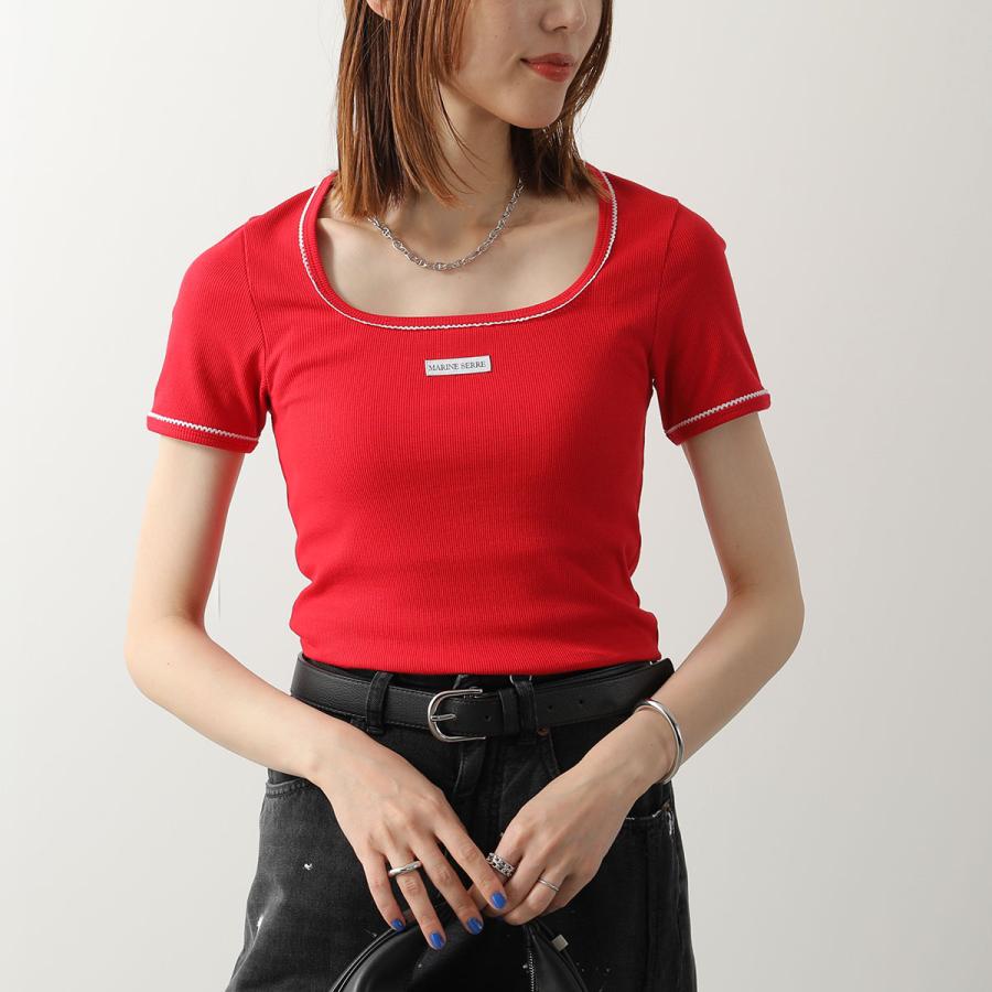 MARINE SERRE（マリーンセル） マリーン セル 半袖 Tシャツ Cute 70'S