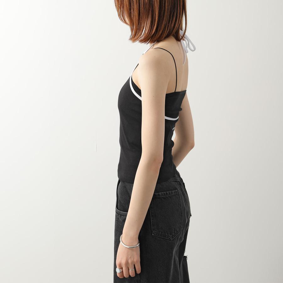 MARINE SERRE ブラック タンクトップ M Marine Serre Moon Tank Top | Black | FARFETCH