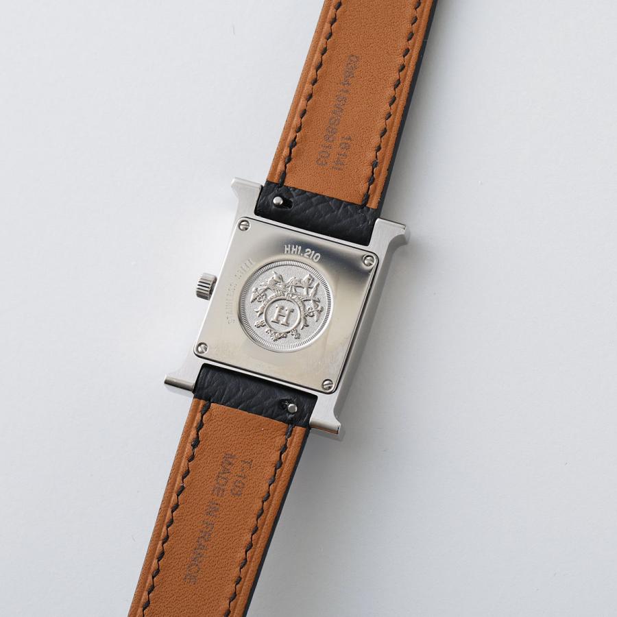 HERMES エルメス 腕時計 Hウォッチ レディース クォーツ 箱付き 美品 HERMES（エルメス） 腕時計 H watch PM 25 mm Hウォッチ W036704WW00