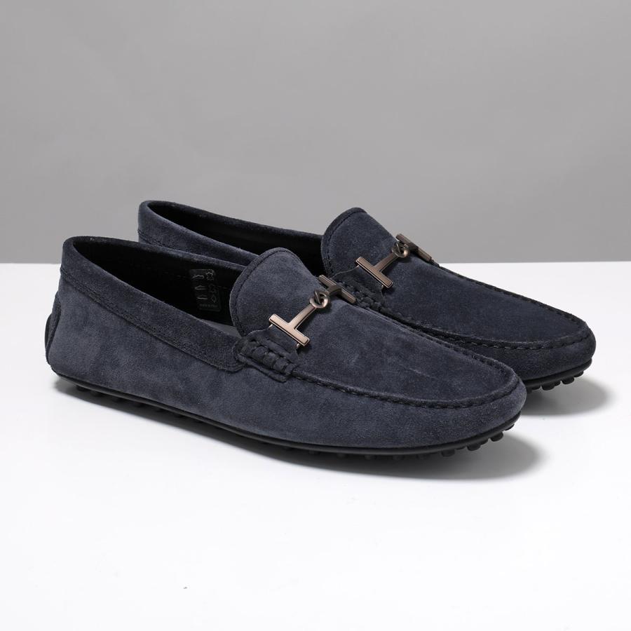 TODS トッズ ローファー T TIMELESS Tタイムレス XXM42C0ID30RE0 メンズ ドライビングシューズ スウェード スリッポン ダブルT 靴 U805の画像