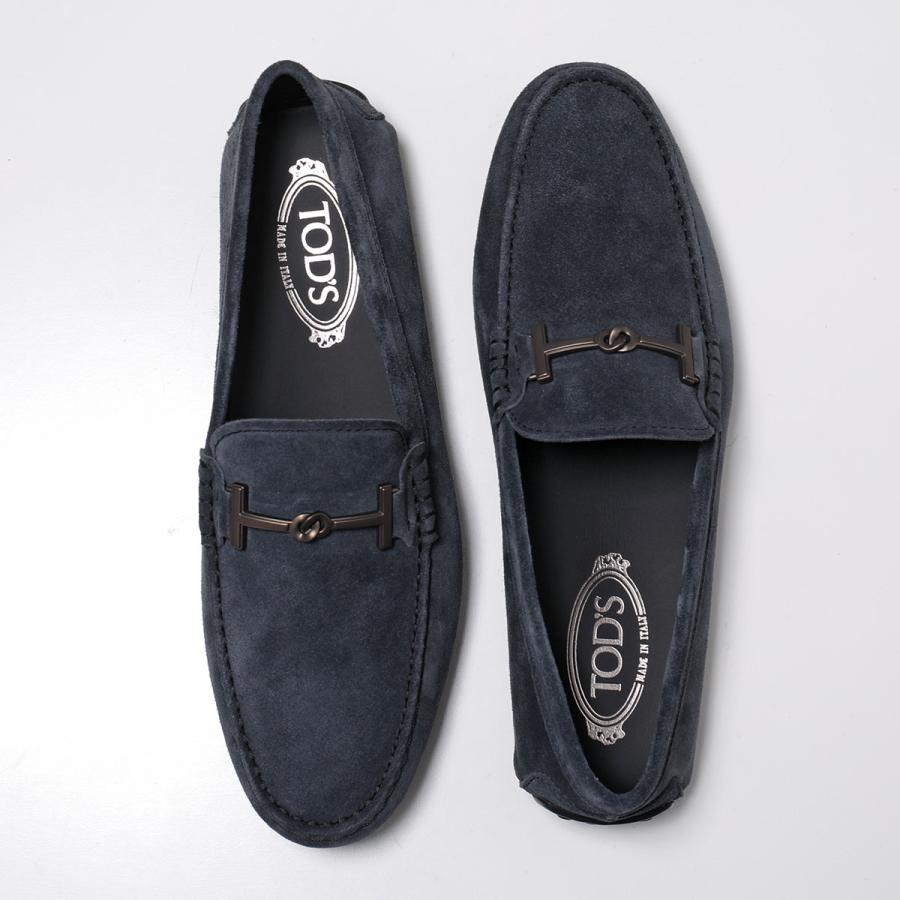 TODS トッズ ローファー T TIMELESS Tタイムレス XXM42C0ID30RE0 メンズ ドライビングシューズ スウェード スリッポン ダブルT 靴 U805の画像