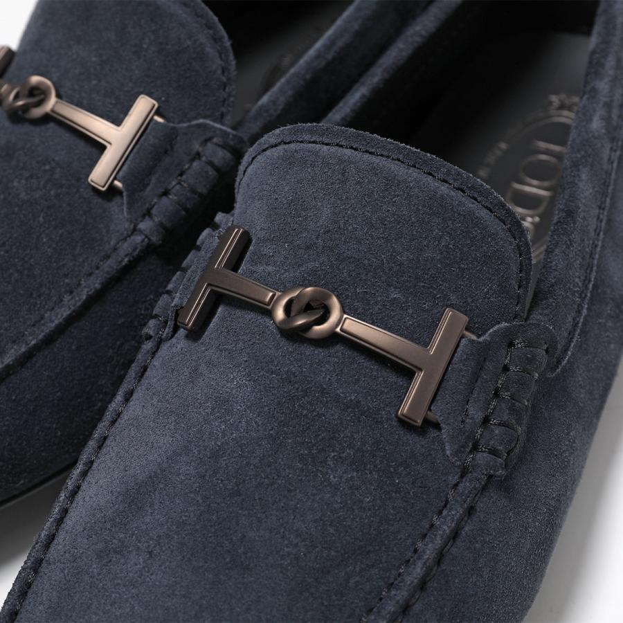 TODS トッズ ローファー T TIMELESS Tタイムレス XXM42C0ID30RE0 メンズ ドライビングシューズ スウェード スリッポン ダブルT 靴 U805の画像