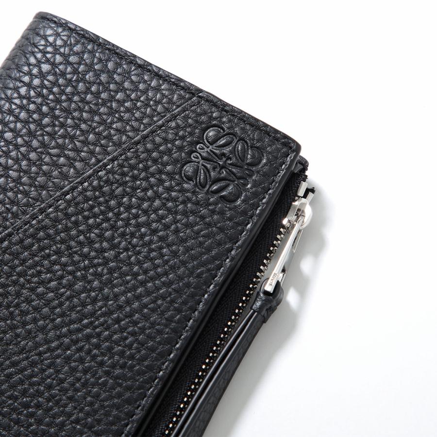 LOEWE ロエベ 二つ折り財布 PUZZLE EDGE SLIM パズル C510W73X14 メンズ アナグラム サプルグレインカーフ コンパクト ウォレット 1100の画像