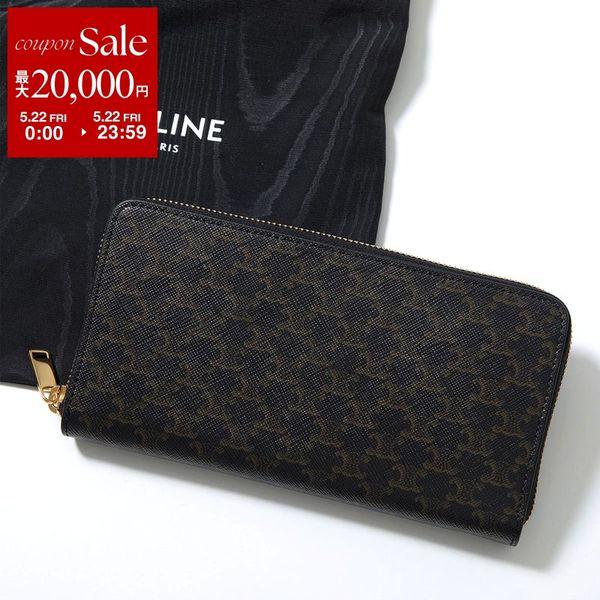 CELINE セリーヌ 長財布 Large Zip Wallet ラージ ジップウォレット 10B552BQ3.38NO レディース トリオンフキャンバス ラウンドジップの画像
