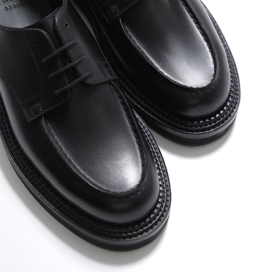 J.M.WESTON X SACAI ジェイエムウエストン サカイ レザーシューズ Derby Golf ＃641 ダービー ゴルフ 1531AVL1420D メンズ 革靴 BLACKの画像