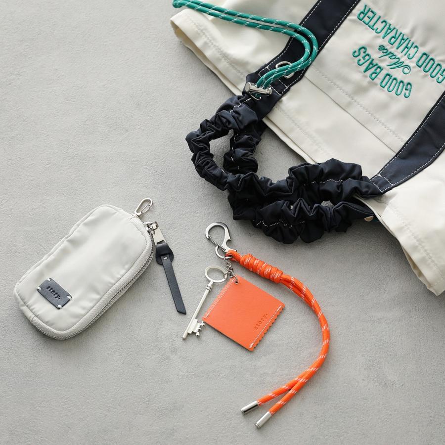 story. ストーリー トートバッグ PL GOOD CHARACTER TOTE L 3A-1858 レディース グローサリートート シャーリング 刺繍ロゴ 撥水 ミニポーチ付きの画像