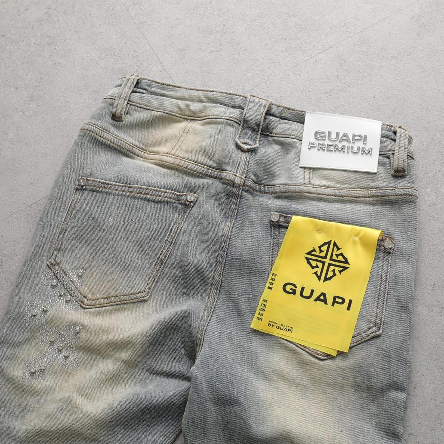 GUAPI グアピ ジーンズ Faded Cross Denim V2 797FCDV メンズ デニム