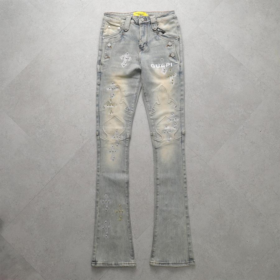 GUAPI グアピ ジーンズ Faded Cross Denim V2 797FCDV メンズ デニム
