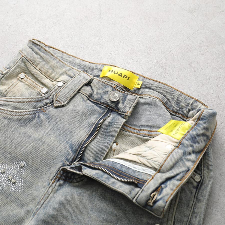 GUAPI グアピ ジーンズ Faded Cross Denim V2 797FCDV メンズ デニム