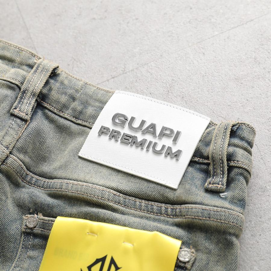 GUAPI グアピ ジーンズ Vintage Blue Aviation Clasp Denim 791VBACD