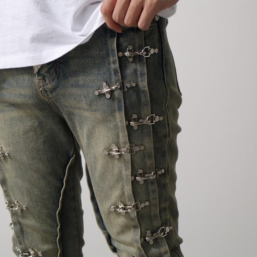 GUAPI グアピ ジーンズ Vintage Blue Aviation Clasp Denim 791VBACD