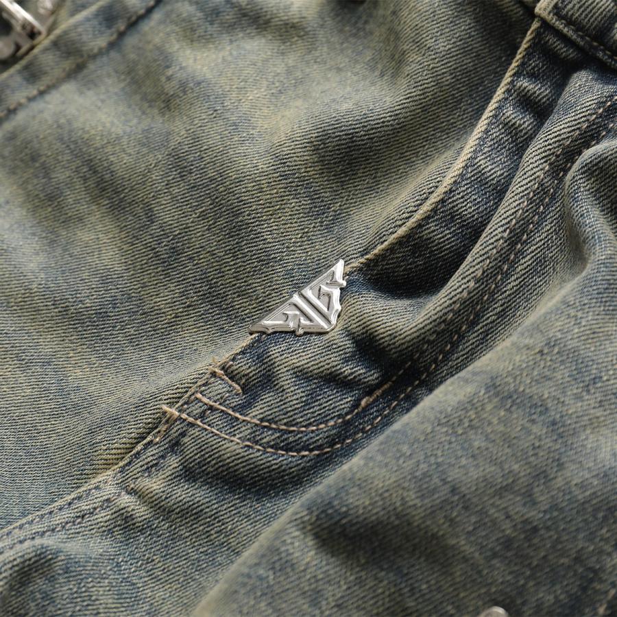 GUAPI グアピ ジーンズ Vintage Blue Aviation Clasp Denim 791VBACD