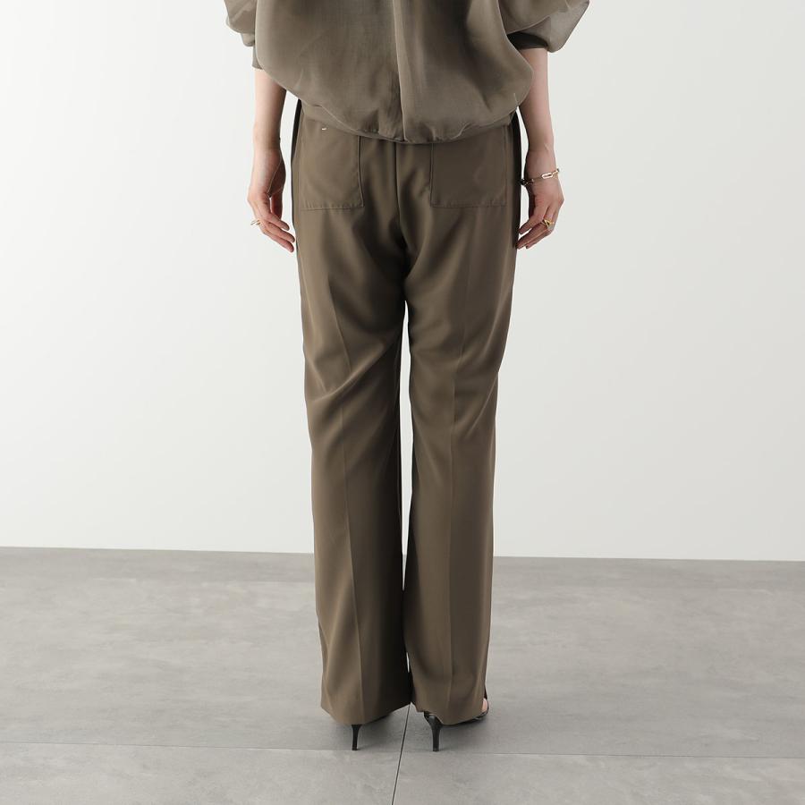 YENN イエン タックパンツ SIDE SLIT SLACKS Y262-31039 レディース