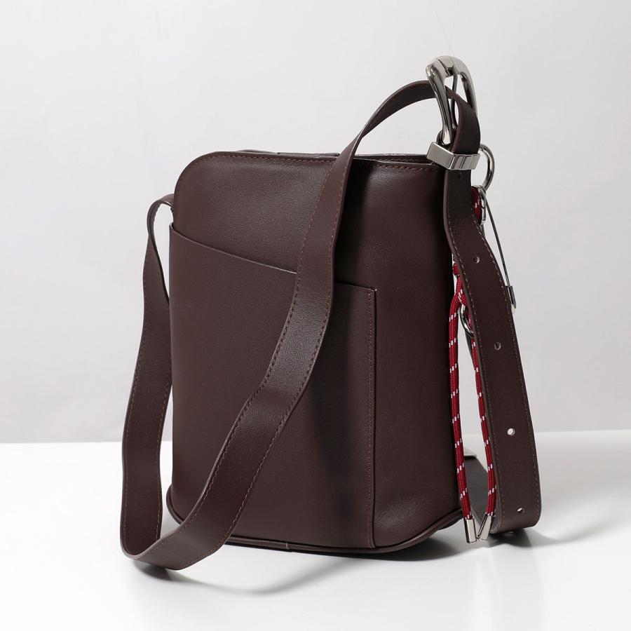 story. ストーリー ショルダーバッグ LETHER ROUND HANDBAG 3A-1856 レディース ハンドバッグ レザー ベルトストラップ マット ハートミラー付き 鞄の画像