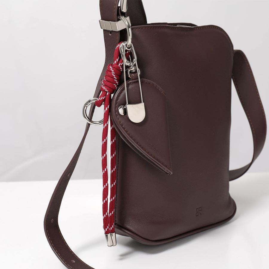 story. ストーリー ショルダーバッグ LETHER ROUND HANDBAG 3A-1856 レディース ハンドバッグ レザー ベルトストラップ マット ハートミラー付き 鞄の画像