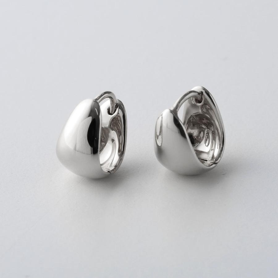 ANNIKA INEZ アニカイネズ フープピアス Petite Gentle Slope Hoops E1014-PTE レディース アクセサリー Silver925 シルバー925 シルバーの画像