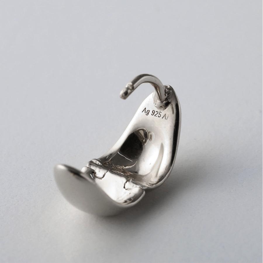 ANNIKA INEZ アニカイネズ フープピアス Petite Gentle Slope Hoops E1014-PTE レディース アクセサリー Silver925 シルバー925 シルバーの画像