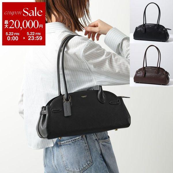 COACH コーチ ハンドバッグ EMPIRE CARRYALL エンパイア キャリーオール 34 CCM57 レディース レザー ロゴ 鞄の画像