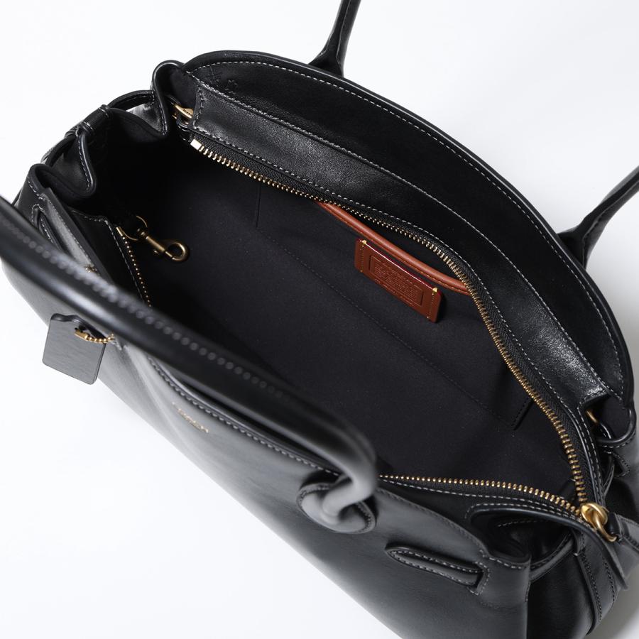 COACH コーチ ハンドバッグ EMPIRE CARRYALL エンパイア キャリーオール 34 CCM57 レディース レザー ロゴ 鞄の画像