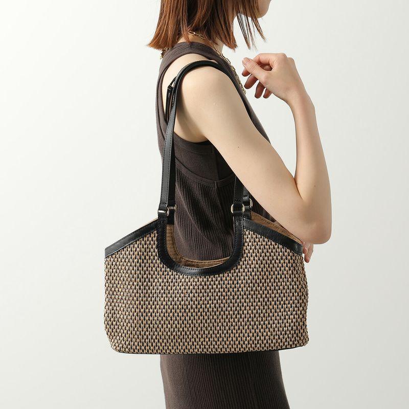 anita bilardi（アニタビラルディ） ハンドバッグ STROW BAG RAFIA BI