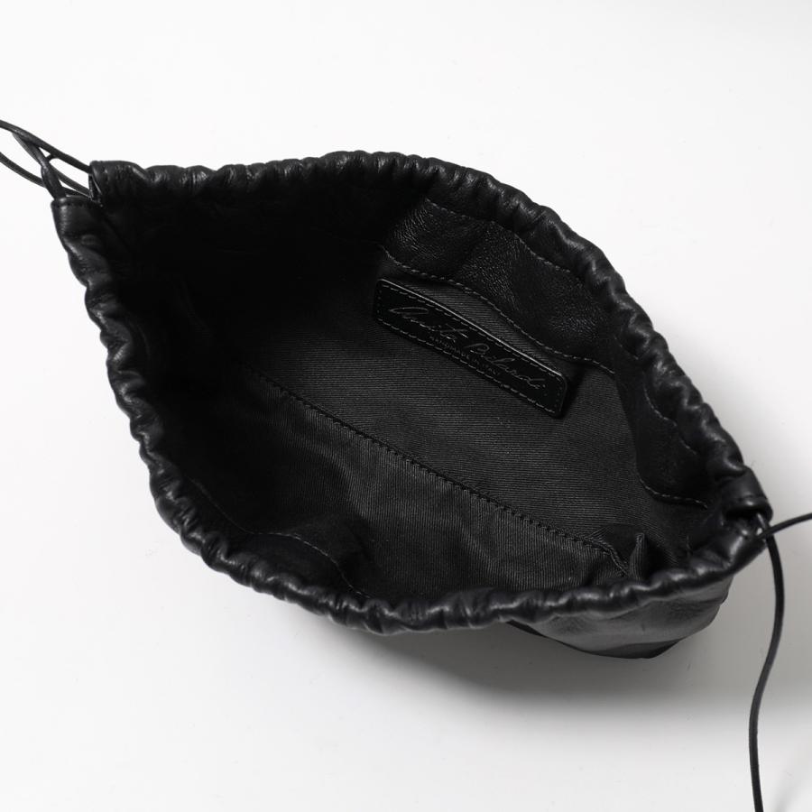 新品未使用 Anita Bilardi ショルダーバッグ 巾着レザー調イタリア製 anita bilardi（アニタビラルディ） ハンドバッグ STROW BAG RAFIA BI