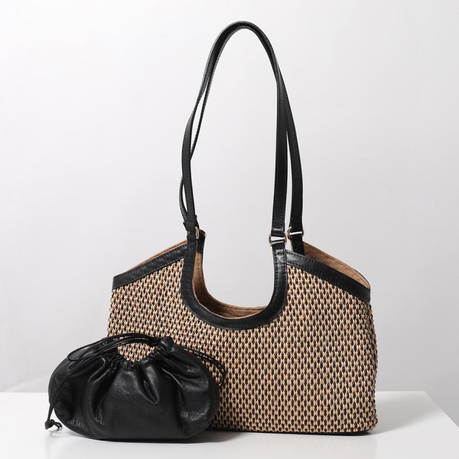 anita bilardi（アニタビラルディ） ハンドバッグ STROW BAG RAFIA BI