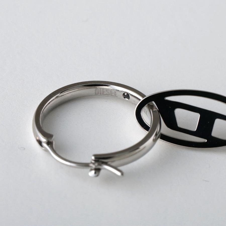 【新品未使用】DIESEL メンズ　フープピアス DIESEL（ディーゼル） フープピアス DX1601040 レディース メンズ 片耳